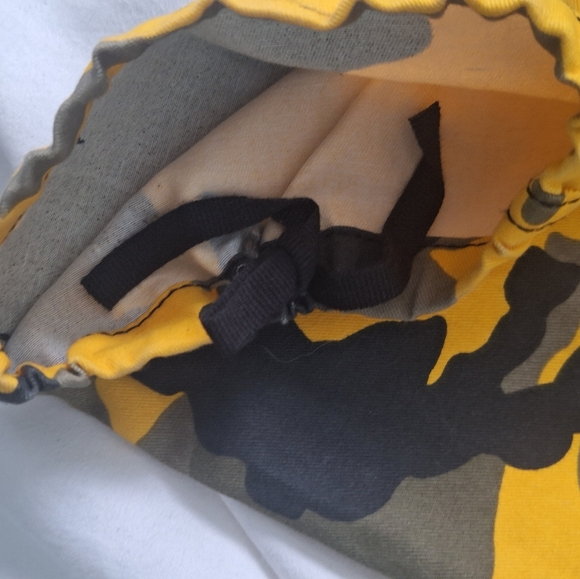 YELLOW CAMO CARGOS - Picture 5 of 6